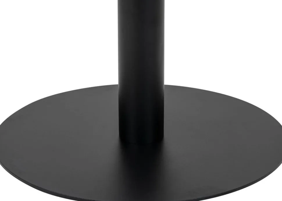 Bolzano Barbord 70 x 70 cm - Marmorimitation/svart