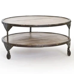 Bombay runt soffbord Ø90 cm - Vintage