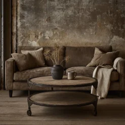 Bombay runt soffbord Ø90 cm - Vintage