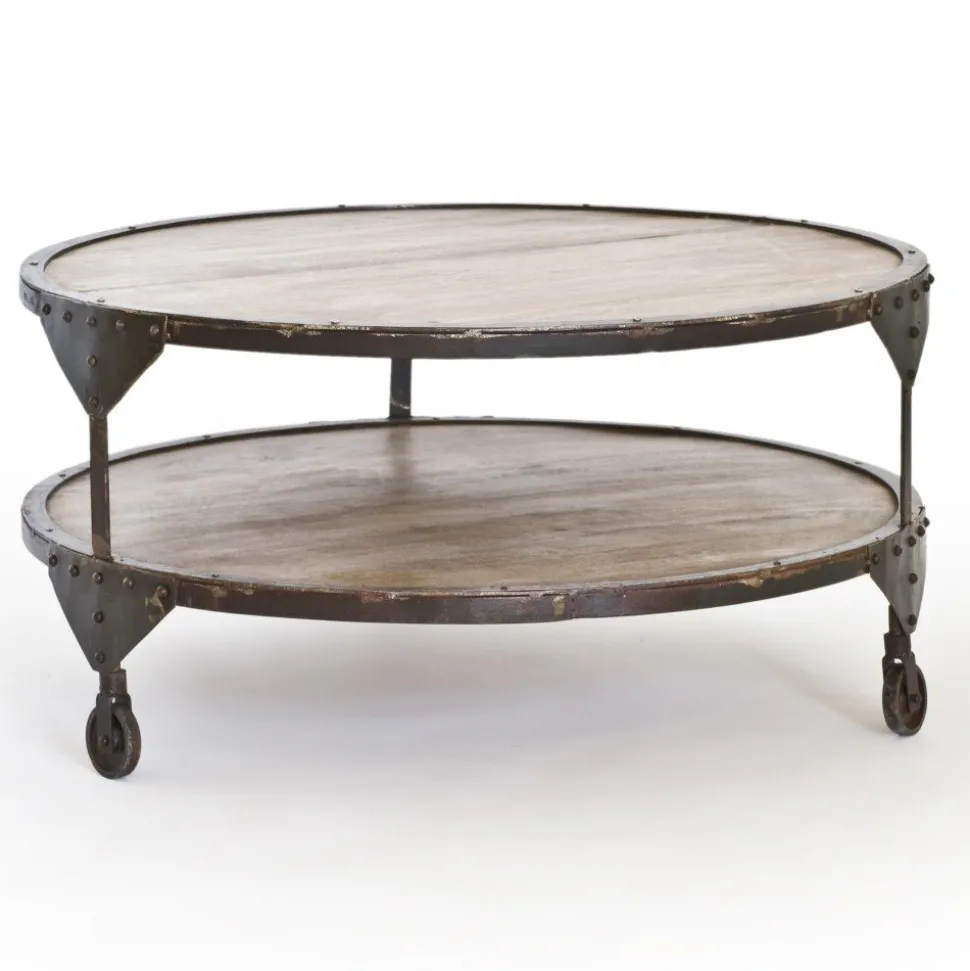 Bombay runt soffbord Ø90 cm - Vintage + Möbeltassar