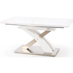 Bonita matbord 160-220 cm - Vit högglans