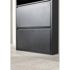 Bonito skoskåp - Svart