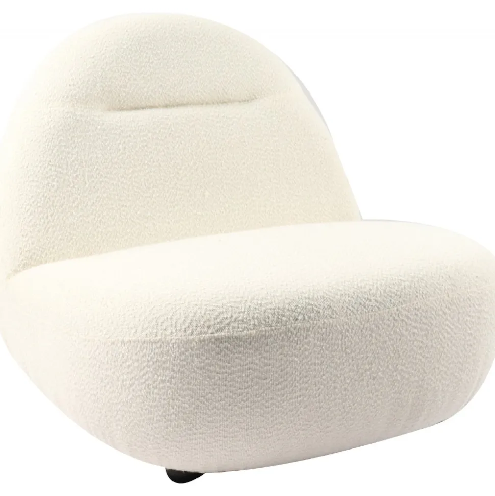 Boogi fåtölj i offwhite Boucle / Teddy