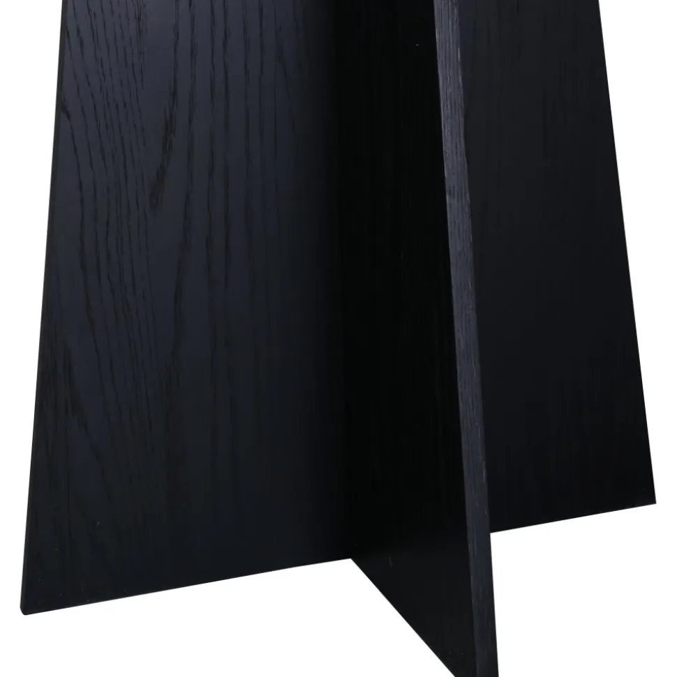 Bootcut matbord Ø110 cm - Svart