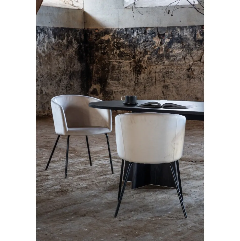 Bootcut matbord 230 x 115 cm - Svart