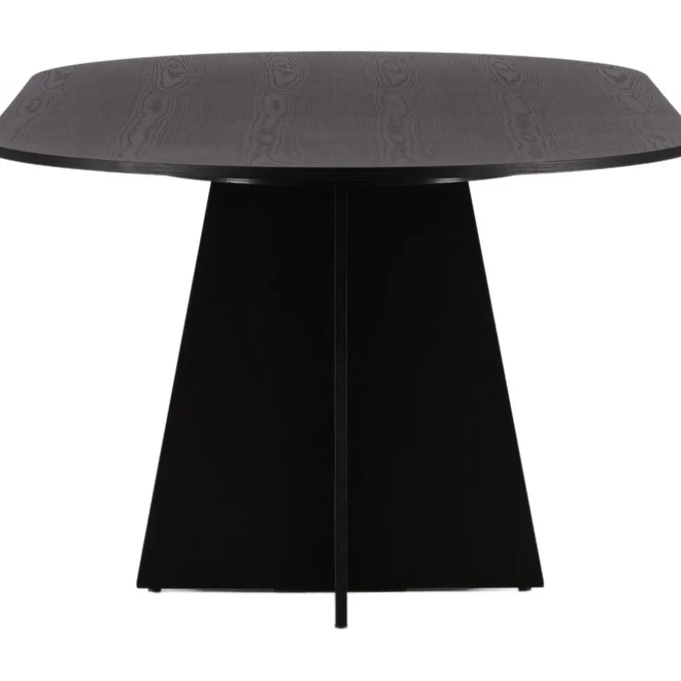 Bootcut matbord 230 x 115 cm - Svart