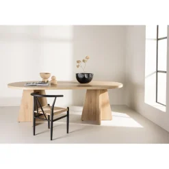 Bootcut matbord 230 x 115 cm - Whitewash