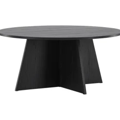 Bootcut soffbord Ø100 cm - Svart