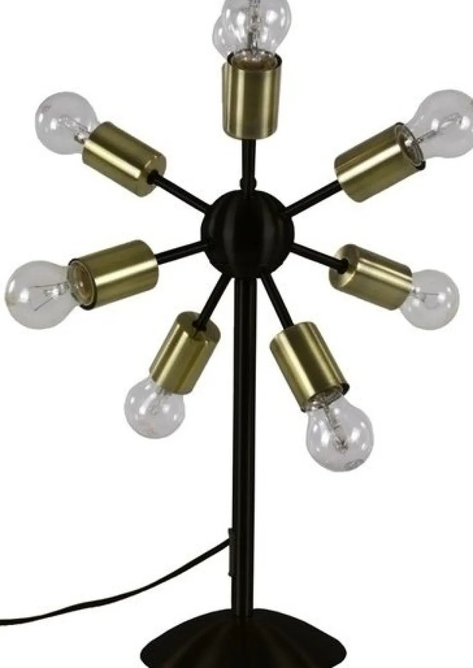 Bordslampa Stråla - Svart / mässing