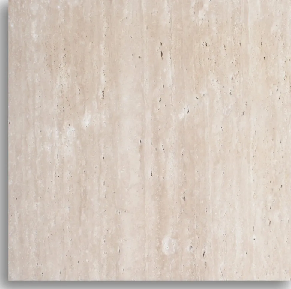 Bordsskiva travertin 90 x 90 cm