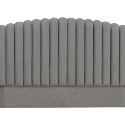 Bornholm sänggavel (Grå sammet) - Valfri bredd