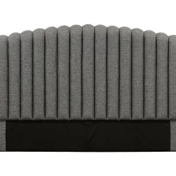 Bornholm sänggavel (Grått tyg) - Valfri bredd