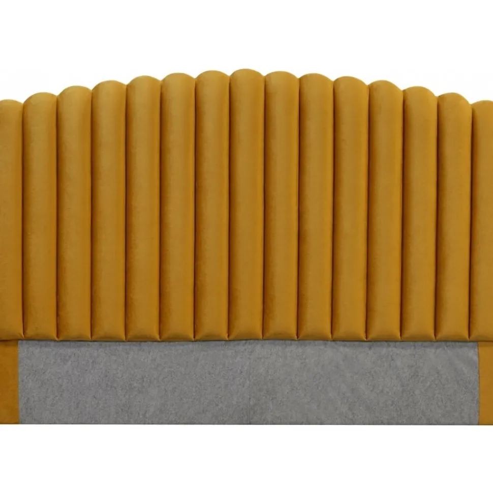 Bornholm sänggavel (Guld sammet) - Valfri bredd