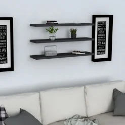 Boss vägghylla - Antracit