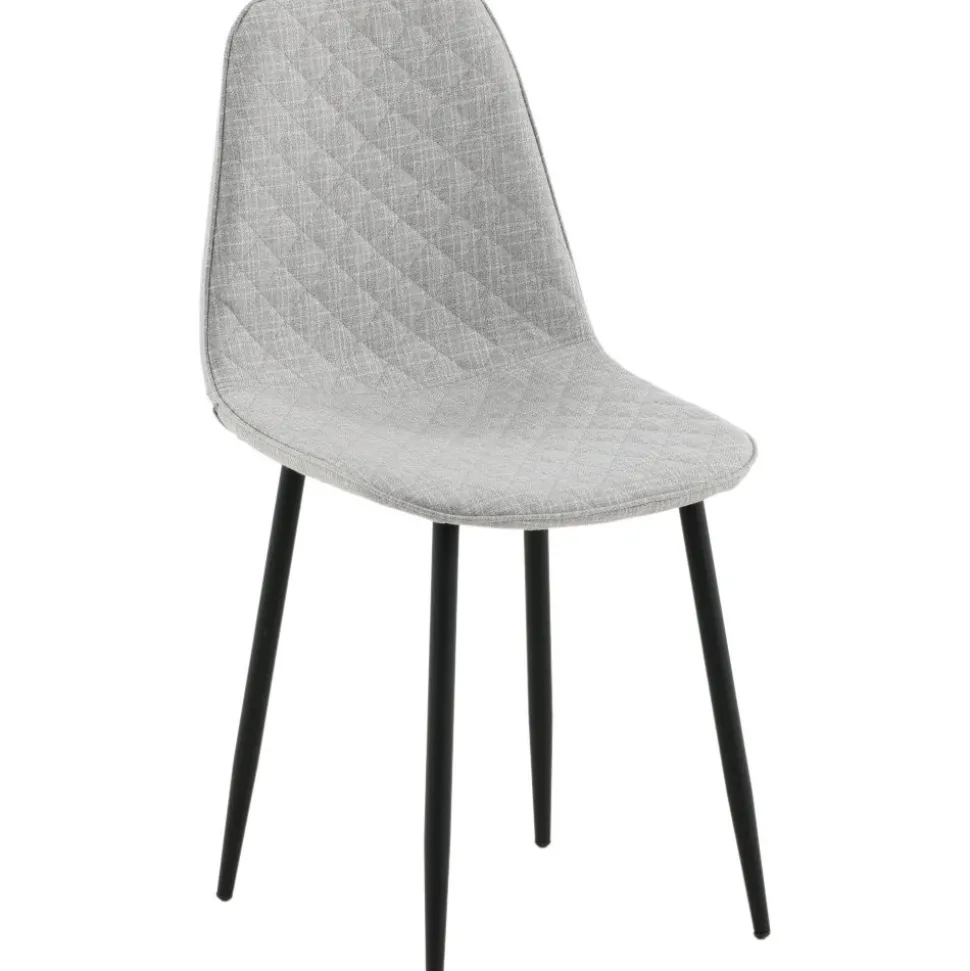 Bridge Diamond matstol - Grå tyg