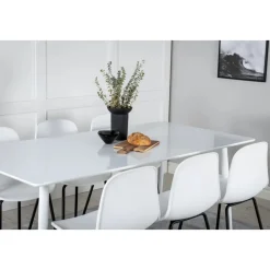 Bridge matbord 180 cm - Vit