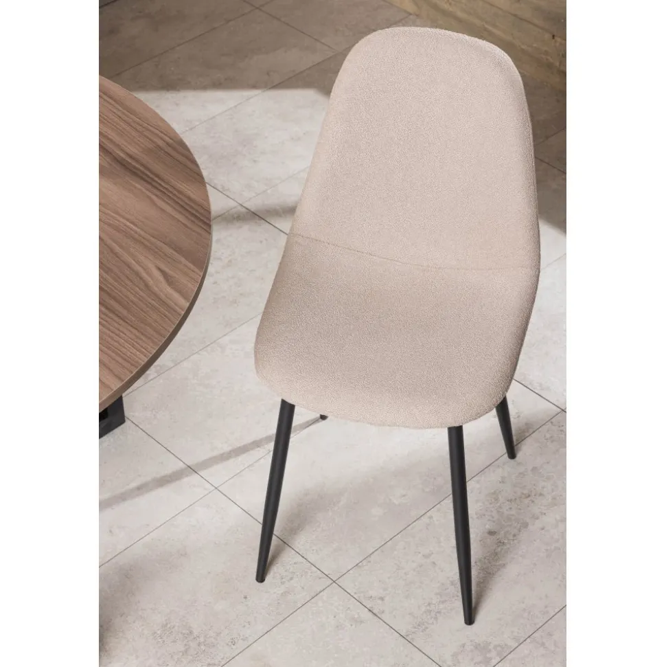 Bridge matstol - Beige boucle