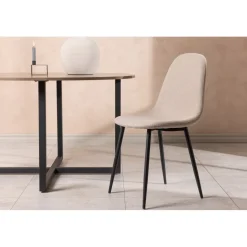 Bridge matstol - Beige boucle