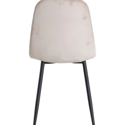Bridge matstol - Beige sammet