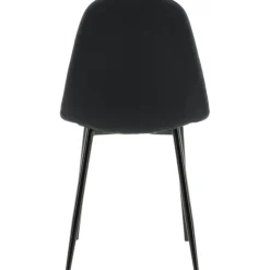 Bridge matstol - Svart tyg