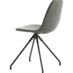 Bridge snurrbar matstol - Svart PU