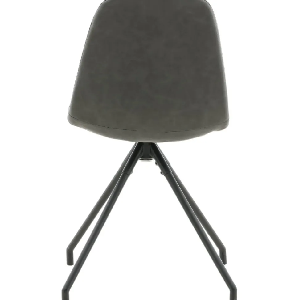 Bridge snurrbar matstol - Svart PU