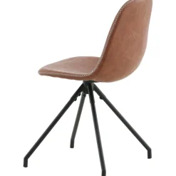 Bridge snurrbar matstol - Brun PU