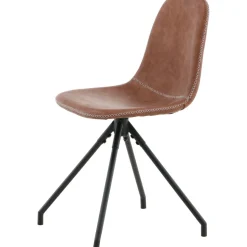 Bridge snurrbar matstol - Brun PU