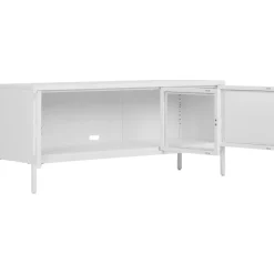 Brisbane TV-bänk - Vit