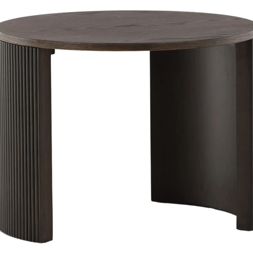 Bristol soffbord Ø60 cm - Mocka