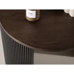 Bristol soffbord Ø60 cm - Mocka