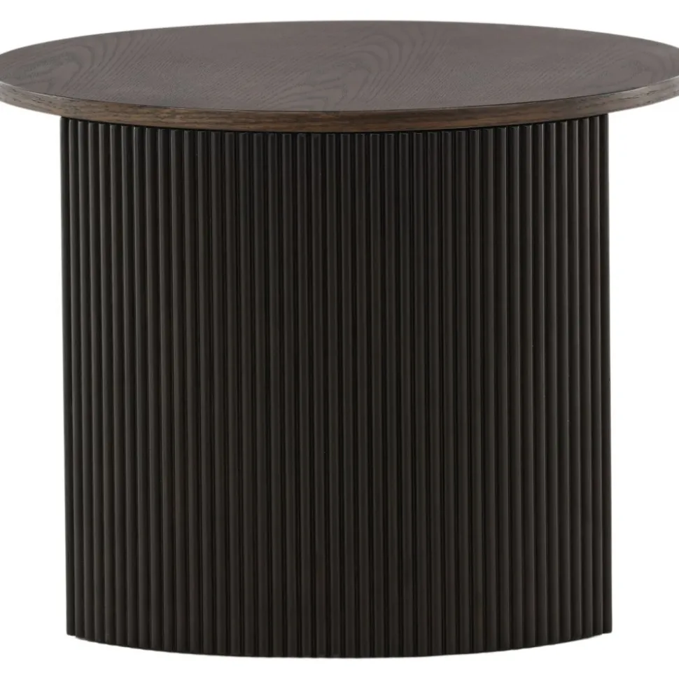 Bristol soffbord Ø60 cm - Mocka