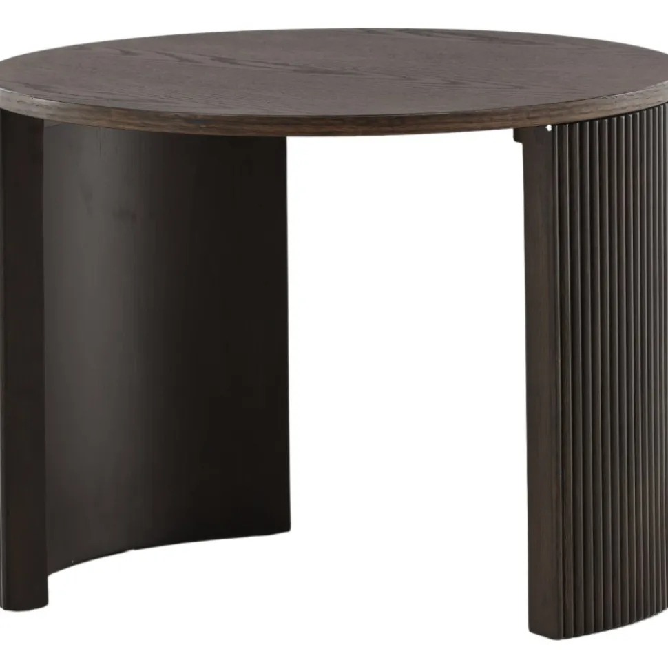 Bristol soffbord Ø60 cm - Mocka