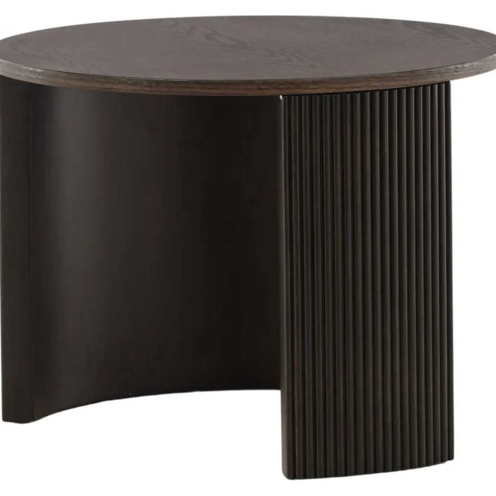 Bristol soffbord Ø60 cm - Mocka