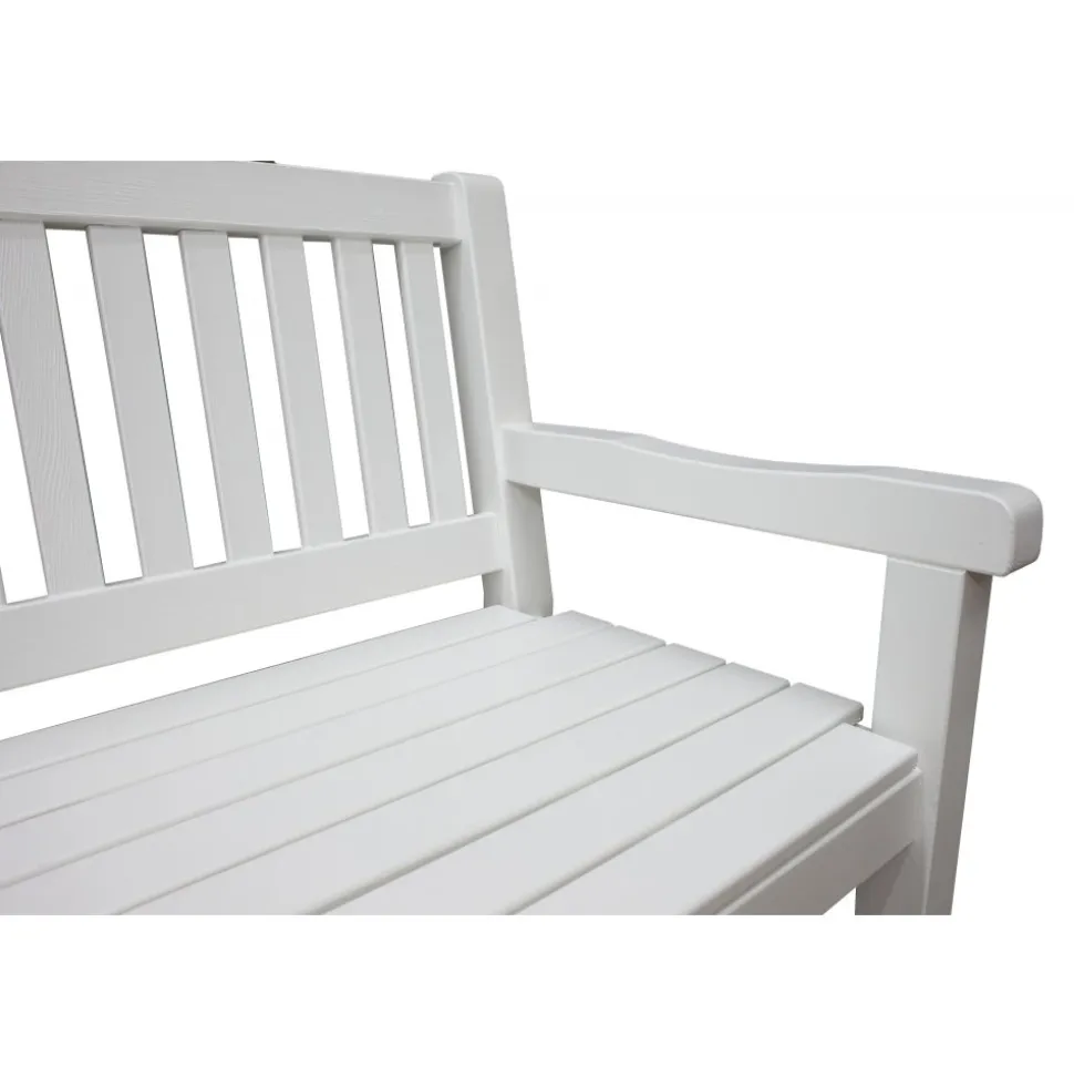 Brooklyn sittbänk - Vit