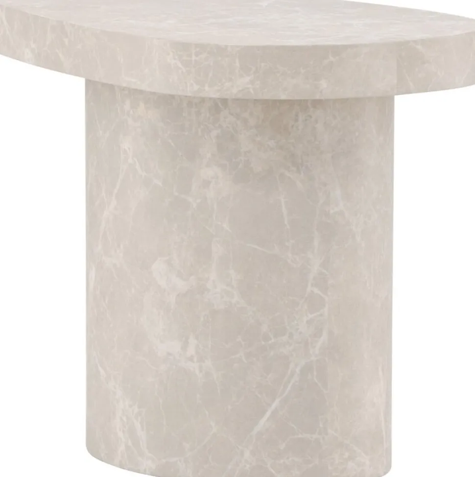 Båstad sidobord 50 x 30 cm - Betongeffekt