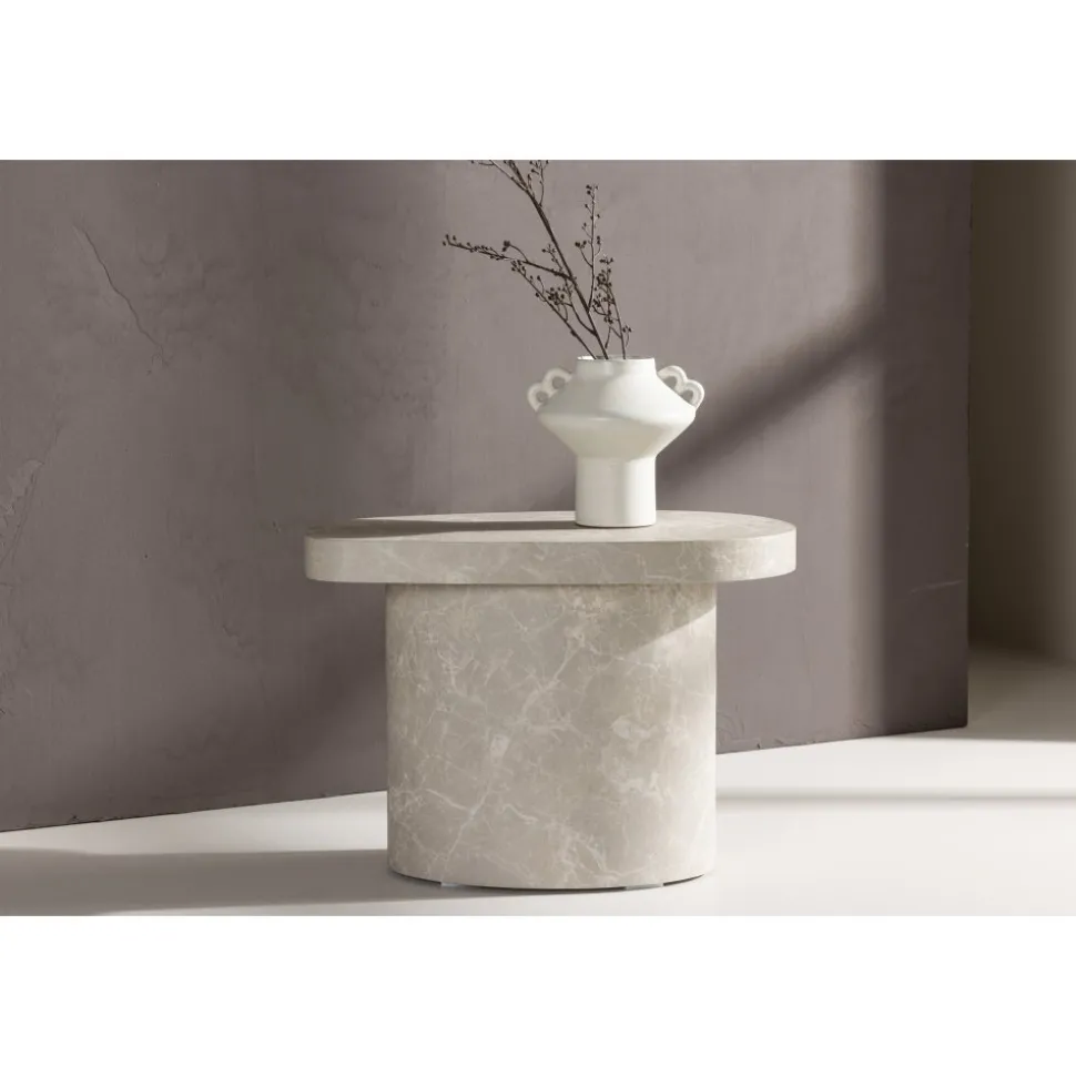 Båstad sidobord 50 x 30 cm - Betongeffekt