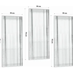 Buhem spegelset - Transparent + Glas och Kristallrengöring