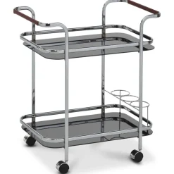 Butler 7 serveringsvagn i krom