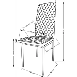 Cadeira matstol 501 - Cappuccino
