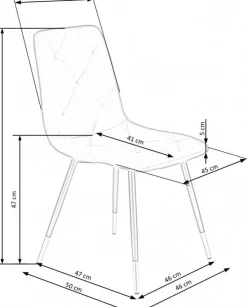 Cadeira matstol 438 - Gul + Textilrengöring för möbler
