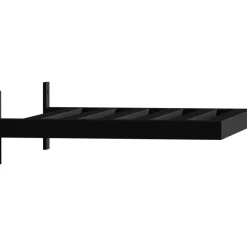 Caen sidobord 35 x 30 cm - Svart