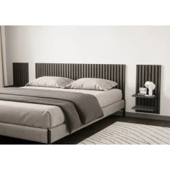 Caen sidobord 35 x 30 cm - Svart