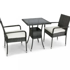 Caféset i konstrotting - Mölle + Rengöringsmedel för utemöbler