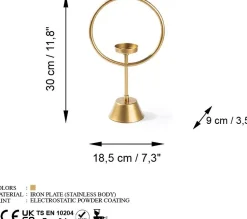 Cairos ljushållare - Guld