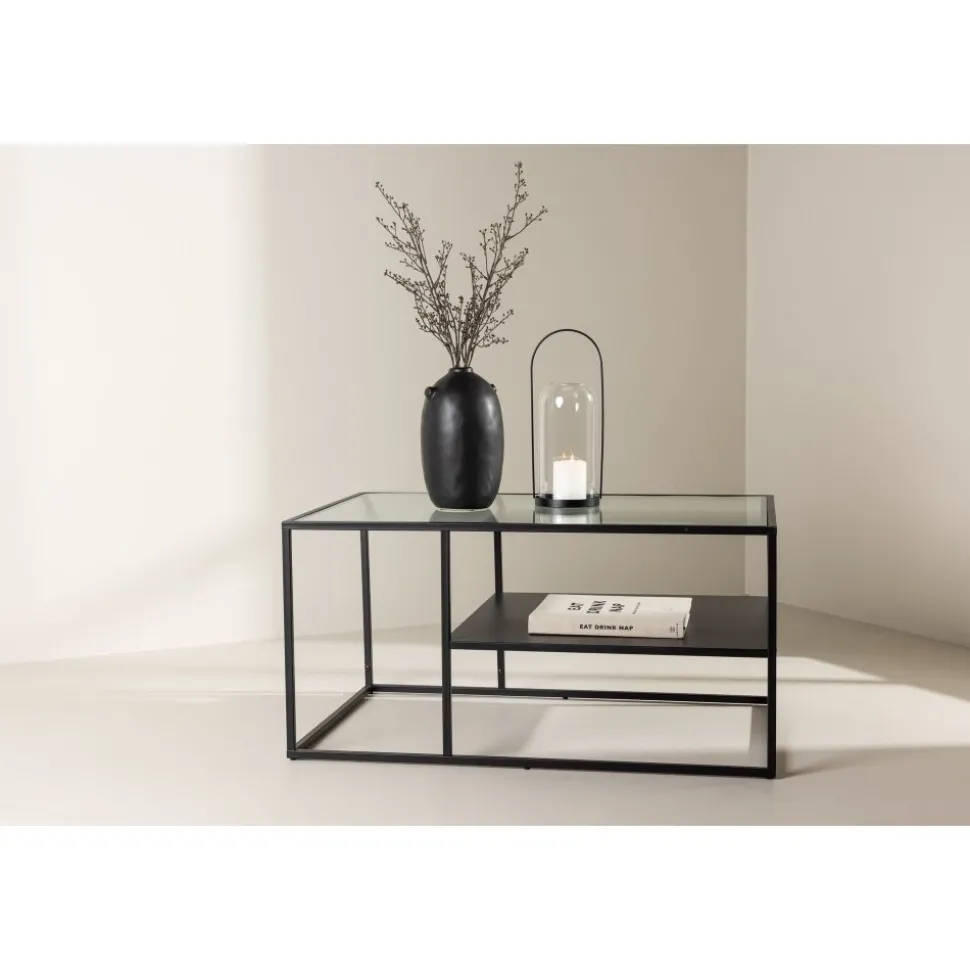 Campinas soffbord 60 x 90 cm - Svart