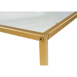 Canvas avlastningsbord - Guld