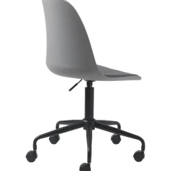 Cara grå kontorsstol med sittdyna + Textilrengöring för möbler