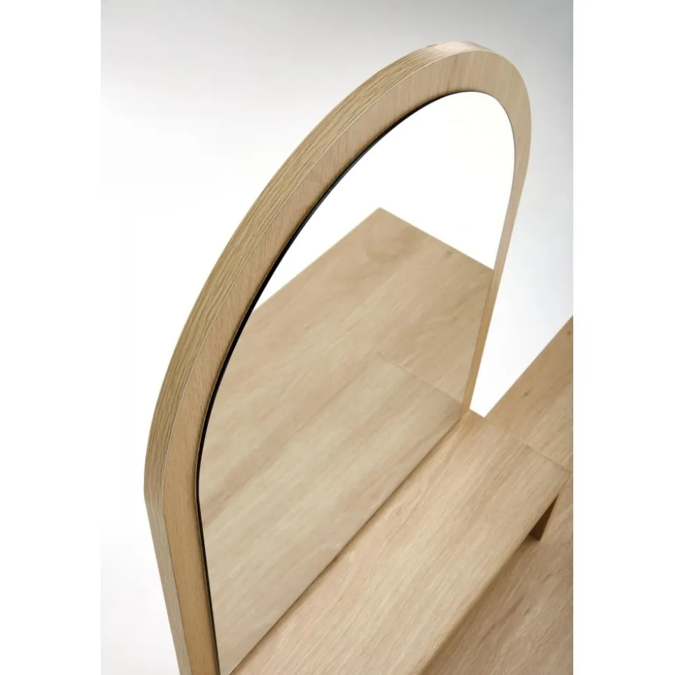 Carmen sminkbord 104 x 35 cm - Beige/svart