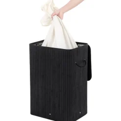 Carolin tvättkorg 72 l - Svart